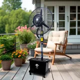 Ventilador de Pie Tokyo Fresh Industrial 26 con Humidificador Opcional 3VEL