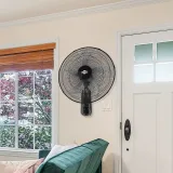 Ventilador Tokyo de Pared 18 TOP18C con Control 5ASPAS Abs 3VEL 75W 1300RPM