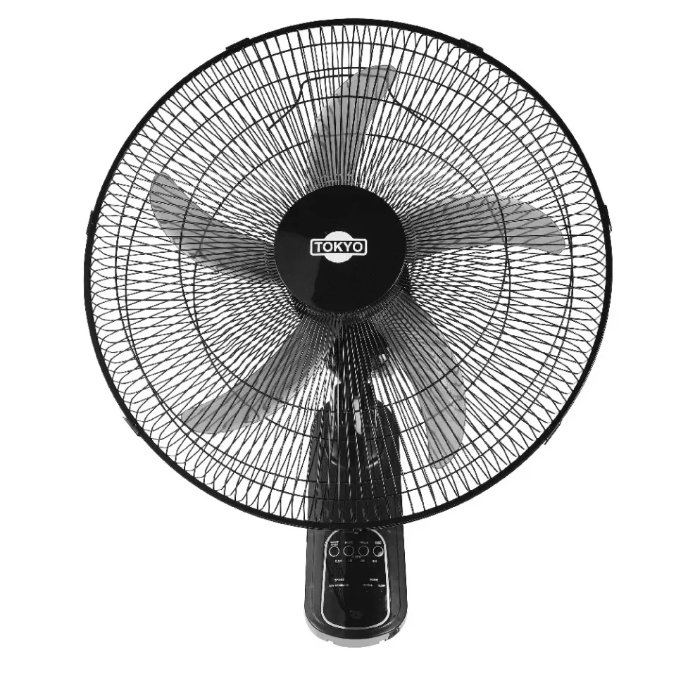 Ventilador Tokyo de Pared 18 TOP18C con Control 5ASPAS Abs 3VEL 75W 1300RPM