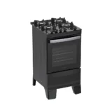 Cocina a Gas Atlas Agile UP Glass 4H Negro