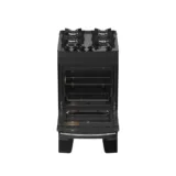Cocina a Gas Atlas Agile UP Glass 4H Negro