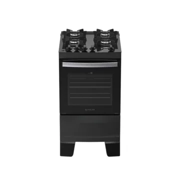 Cocina a Gas Atlas Agile UP Glass 4H Negro