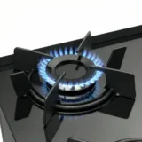 Cocina a Gas Atlas Agile UP Glass 4H Negro