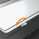 Cocina a Gas Atlas Agile UP Glass 4H Negro