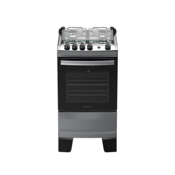 Cocina a Gas Atlas Agile UP Glass Titanio 4H