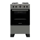 Cocina Atlas Coliseum 4H M/Vidrio Glass Titanio