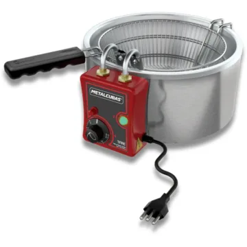 Freidora Metalcubas Eléctrico 3L 2700W 220V Inox